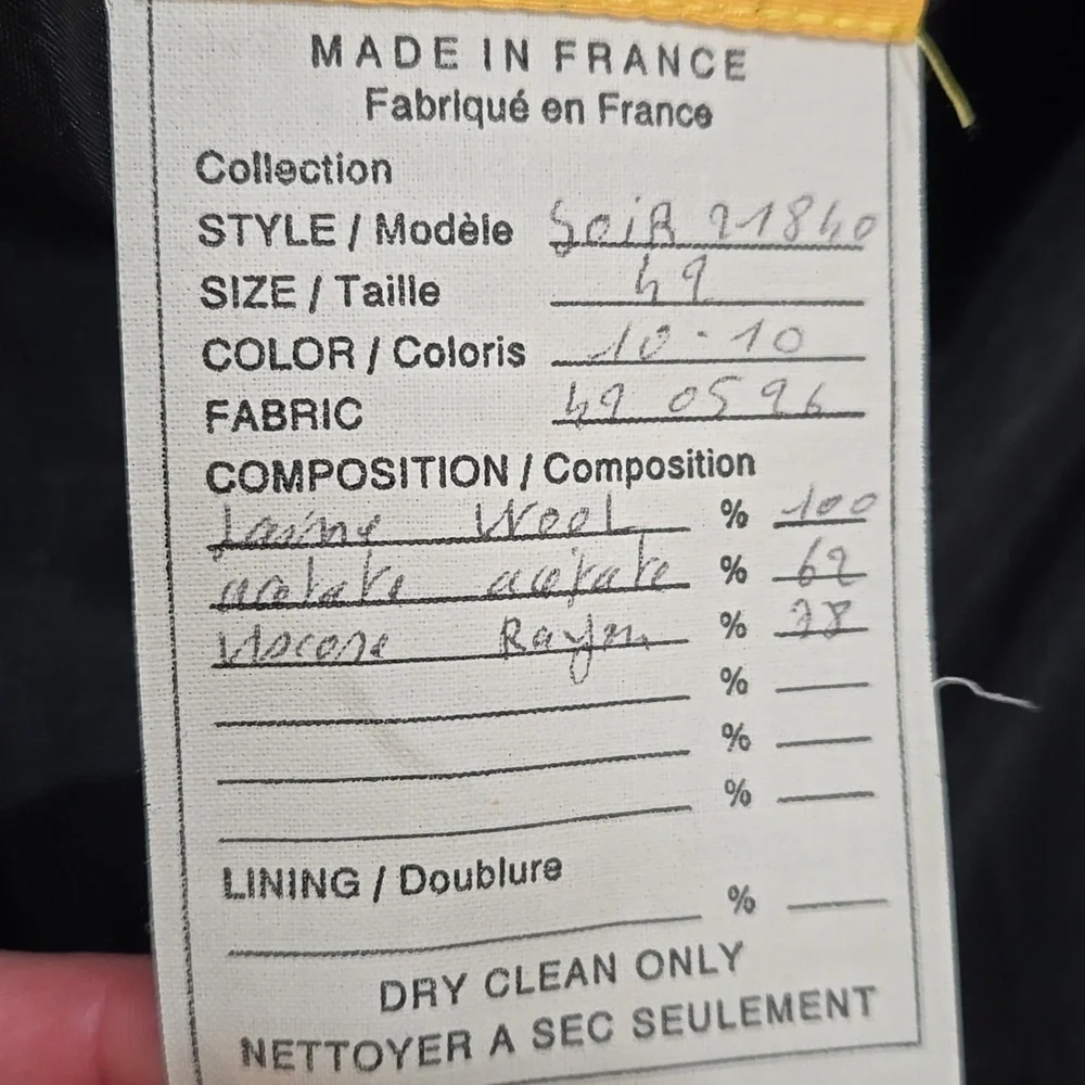 INES DE LA FRESSANGE Women's Blazer!! - Picture 8 of 8